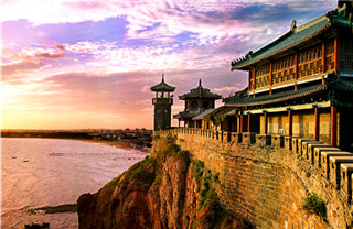 Asian media tour the fairyland-like Penglai