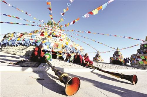 Traditional Mongolian ceremony held in Baotou