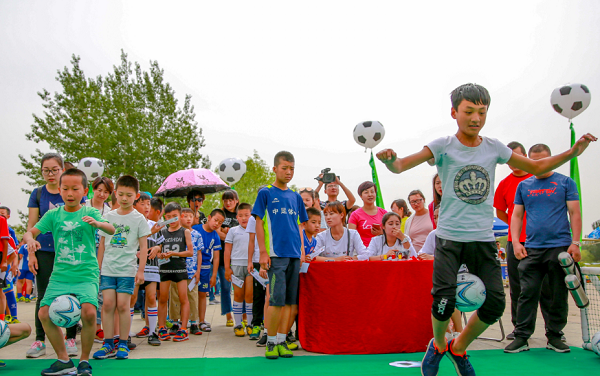 Young demonstrate passion for soccer