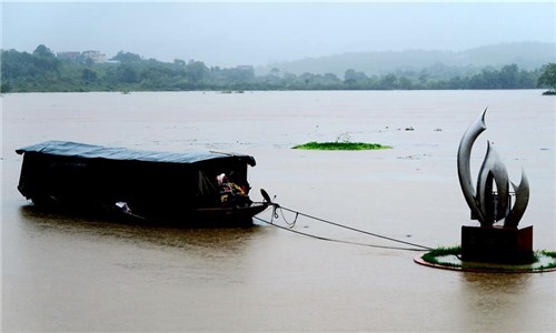 Guangxi raises blue rainstorm alert