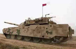 CCTV reveals production line of battle tank for export