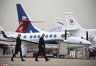 Flying in style: Business jets descend on Shanghai