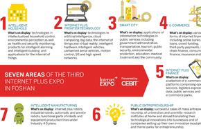 Event schedule of the third Internet Plus Expo