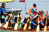 Festival celebrations row out in Lihu Lake