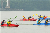 Kayakers make a splash in Binhu