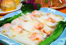 Hainan Rice Noodle Rolls 