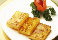 Hainan radish cake 