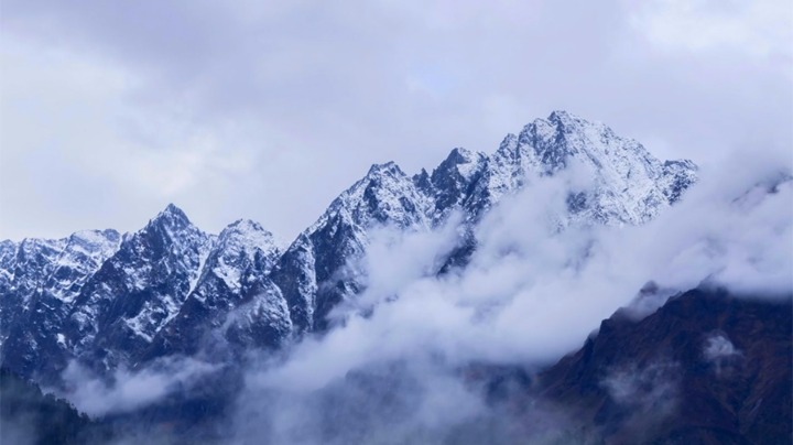 Winter charm of Tibet