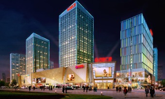 Wanda Plaza in Huishan district, Wuxi