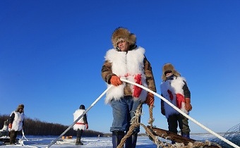 Winter fishing in Heilongjiang