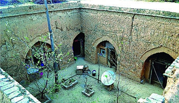 Underground courtyard