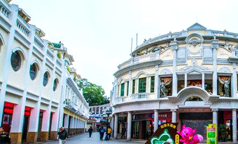 Longtou Road Commercial Street