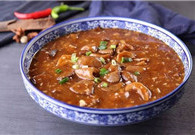 Stewed pork liver (炒肝/Chao Gan)