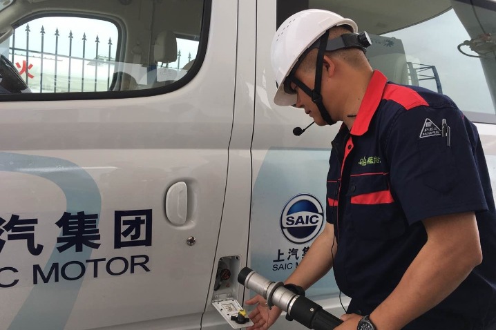 Hydrogen fueling station to open in Shanghai