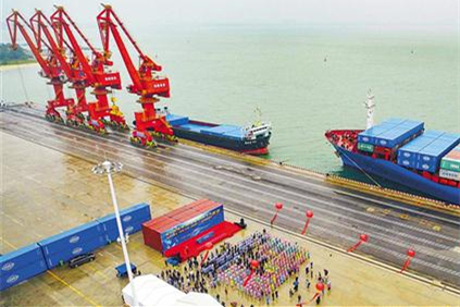 New liner to link Yangpu with Yangon