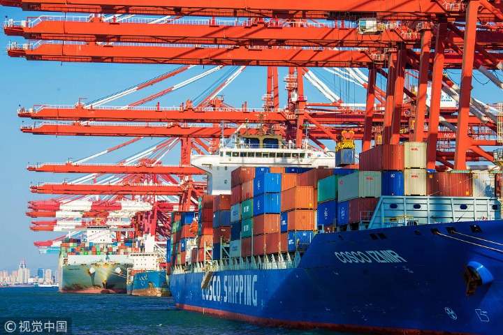 China's cargo throughput at ports maintains stable growth in H1