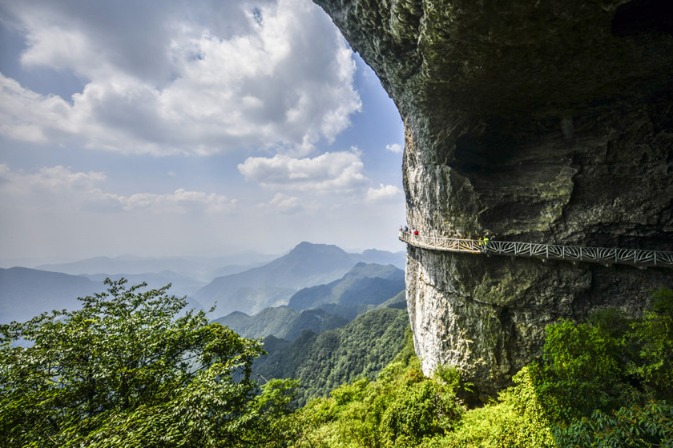 Incredible karst landscapes in Chongqing