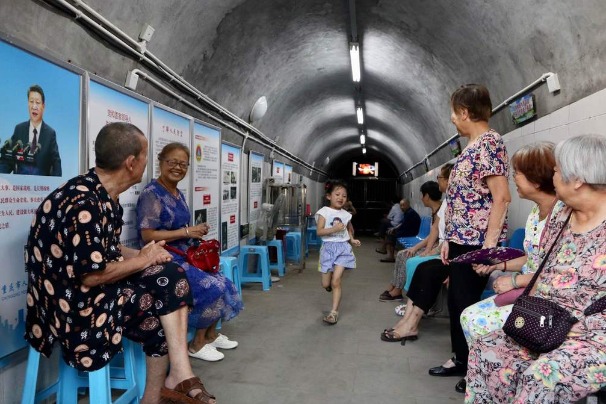 Air-raid shelters take on new life in Chongqing