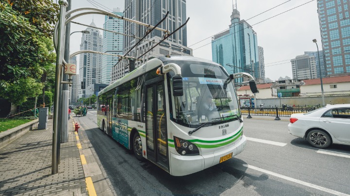 New AI-planned bus route launched in Shanghai