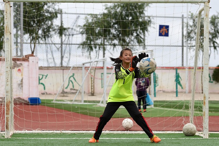 Student no longer sheepish about soccer success