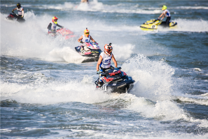 Aquabike Grand Prix held in Qingdao