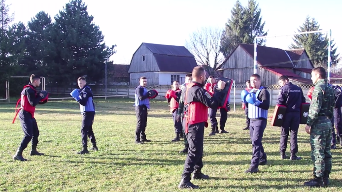 Chinese armed police officers complete teaching mission in Romania