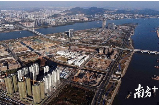 Nansha's Mingzhu Bay sees success in headquarters agglomeration