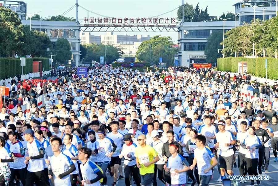 (SP)CHINA-XIAMEN-XIAMEN(HAICANG) INT'L HALF MARATHON 2019 (CN)