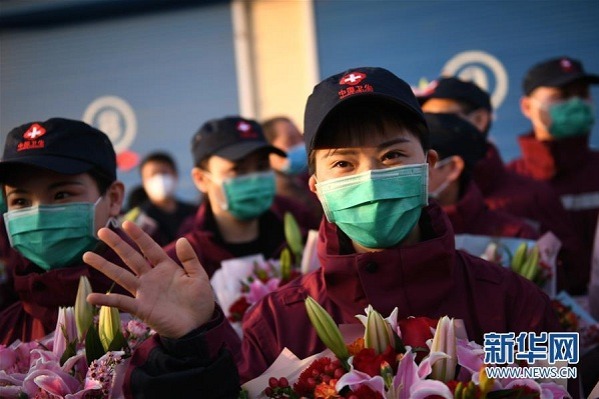 Shaanxi medical team returns from Wuhan