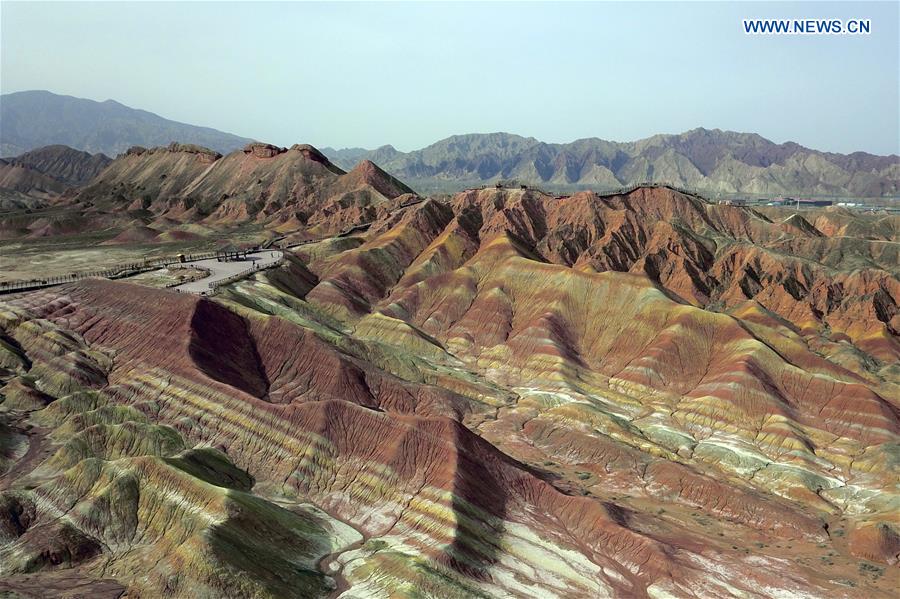 CHINA-GANSU-ZHANGYE-DANXIA LANDFORM-REOPEN(CN)