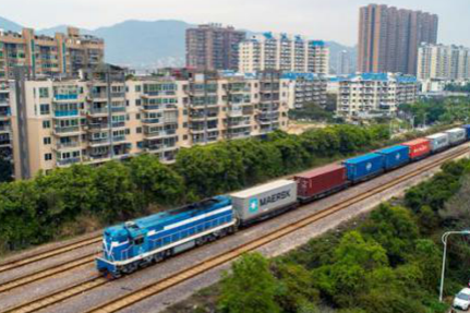 China-Europe Railway Express posts sharp growth in Q1