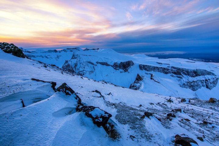 Fantastic winter views of Changbai Mountain