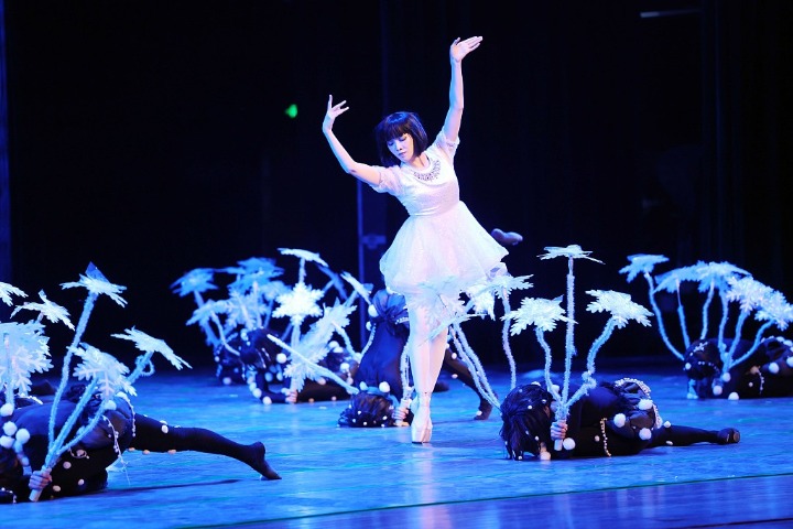 Acrobatics and ballet create sparks in Jiangsu