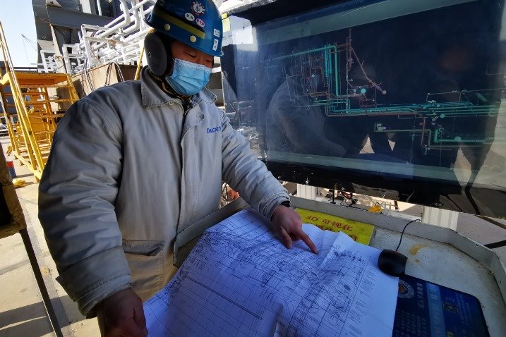5G eases shipbuilder's manufacturing work