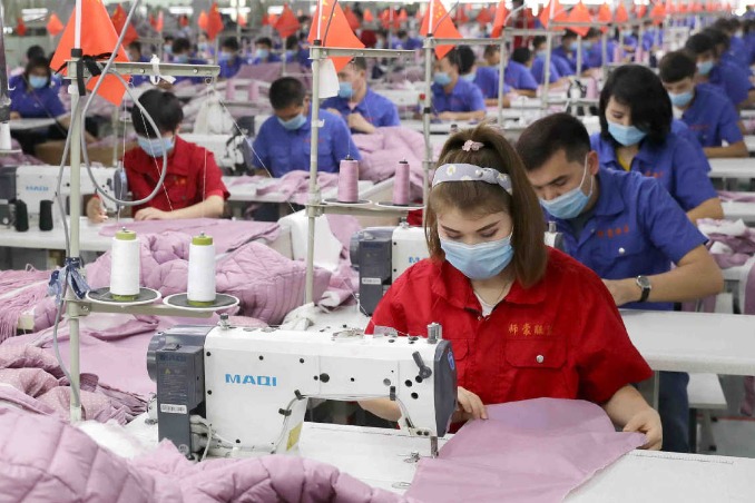 China's garment industry sees further recovery in first two months