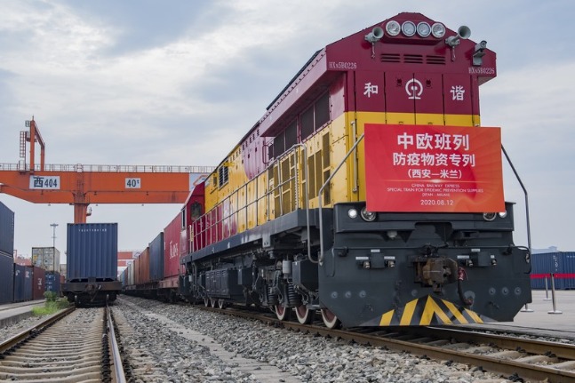 China-Europe freight train service thriving during pandemic