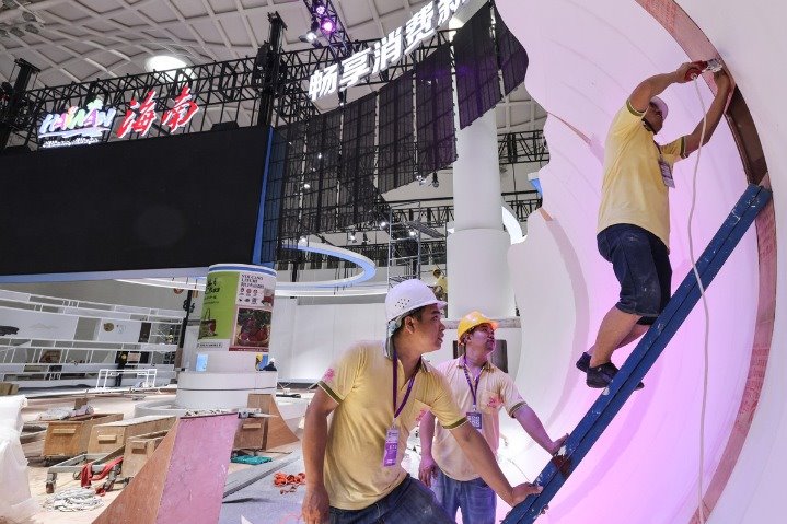 International expo puts on finishing touches