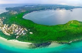 South Bay Crocodile Mountain Scenic Area of Weizhou Island, Guangxi Zhuang autonomous region