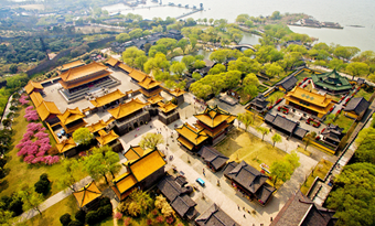 Three Kingdoms Town and Water Margin Town at CCTV Wuxi Movie/TV Base