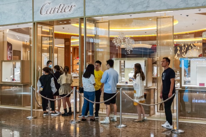 Cartier finds great potential for luxury in China