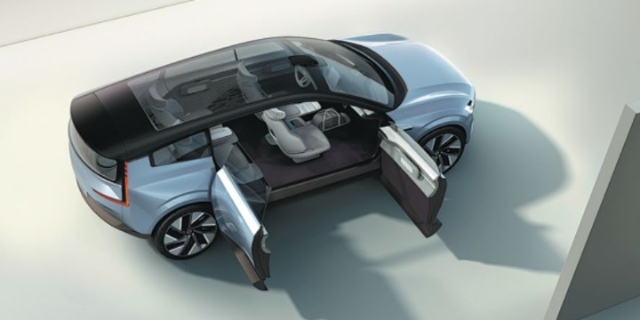 Volvo unveils latest modern take with Recharge electric concept