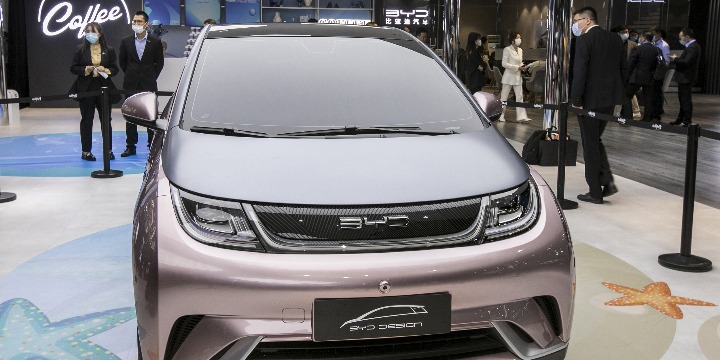 BYD new-energy vehicle sales up 192% in June