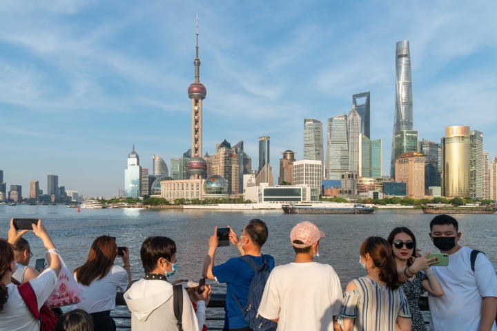 Shanghai tops China's consumption city list in H1