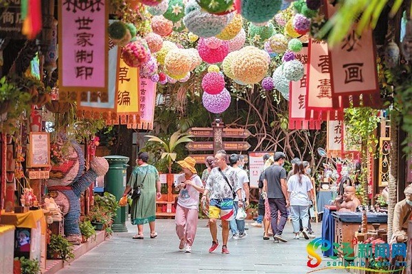 Sanya develops tourism with cultural characteristics