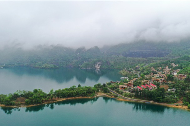 Beautiful countryside in SW China's Guizhou