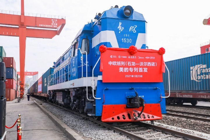 Railway helps Eurasia resume trade flows