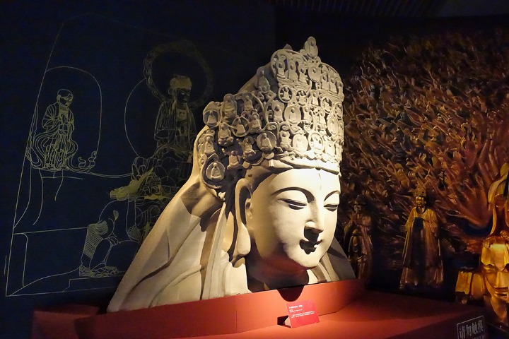 Exhibition shows Dazu Rock Carvings