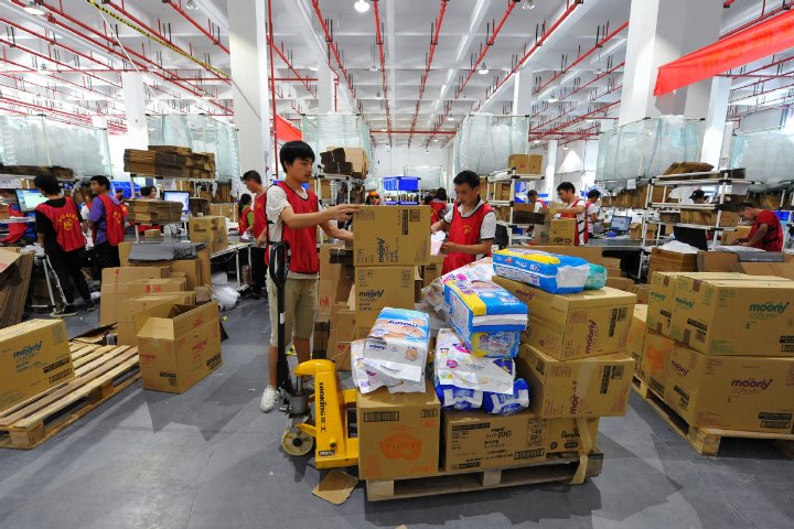 Cross-border e-commerce retail imports top 100b yuan in Ningbo