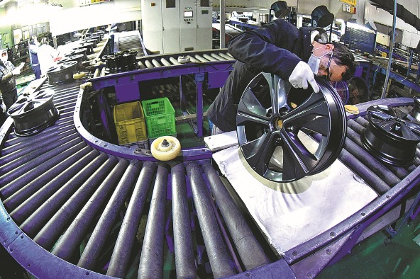 Industrial companies' gains remain steady