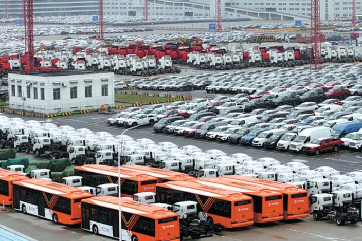 Shanghai's auto exports hit record high